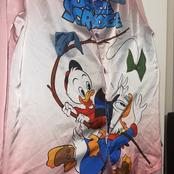 Disney Kids Pajama Set - Pink and Blue Donald Duck Design - Picture 6 of 8